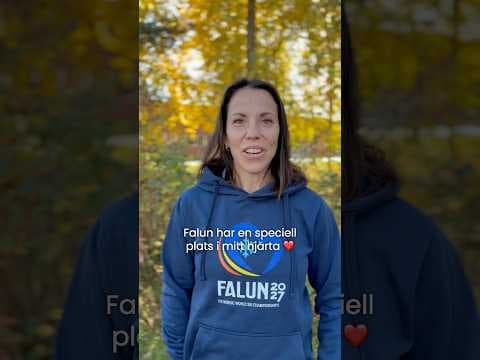 Falun har en speciell plats i Charlotte Kallas hjärta 💙 #Falun2027