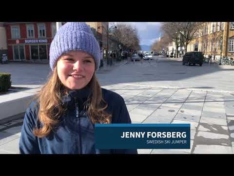 Swedish Ski Jumper Jenny Forsberg