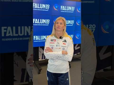Top 3 bästa saker med Maja och Ebba 😍💙❄️ #Falun2027