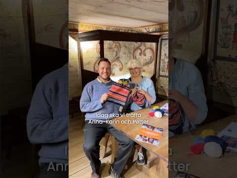 Otroligt intresse för VM-mössan! 😍 Anna-Karin och Petter, två stickhjältar berättar lite om jobbet!